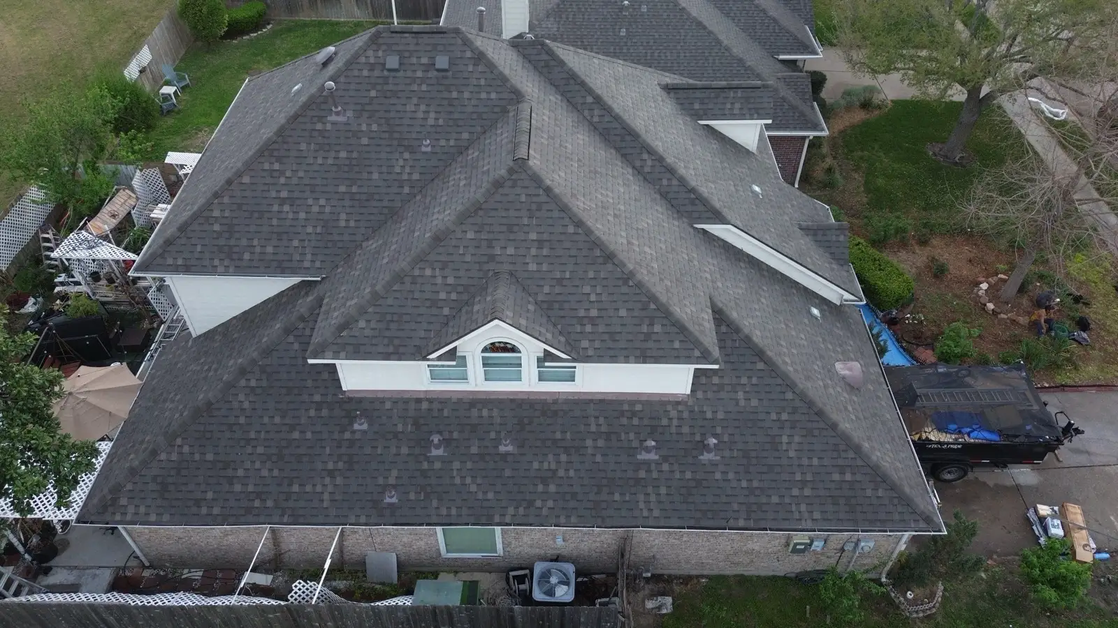 March 3. The new field across the front dormer.