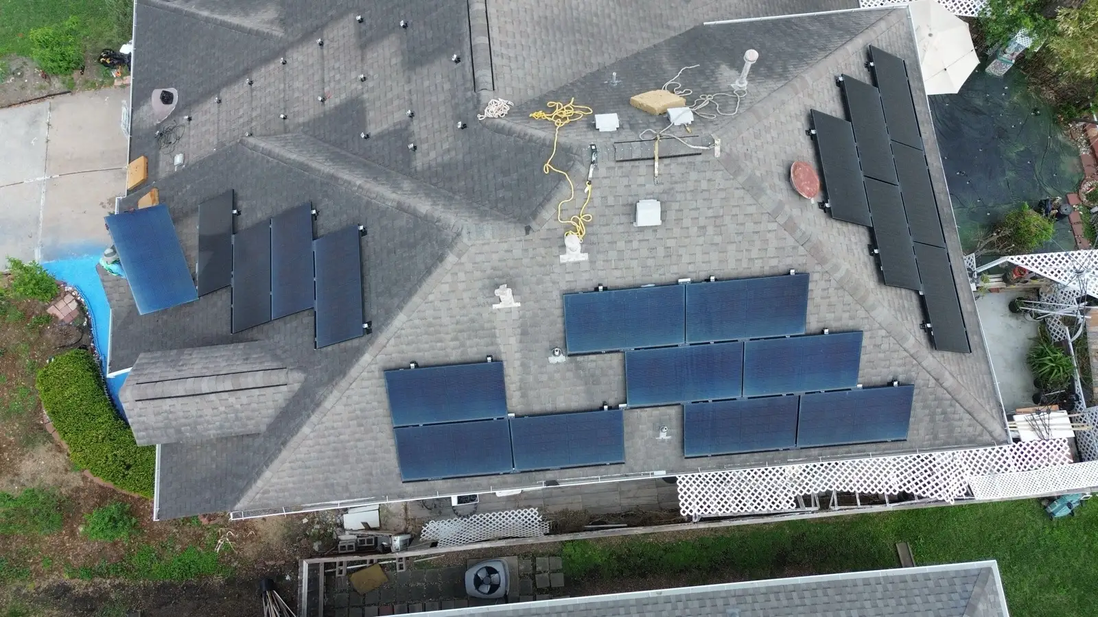 March 2. The array still bolted to the roof it outlived.